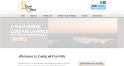 Desktop Screenshot of campofthehills.org